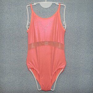 Cat & Jack Shiny Peach Leotard L(10-12)